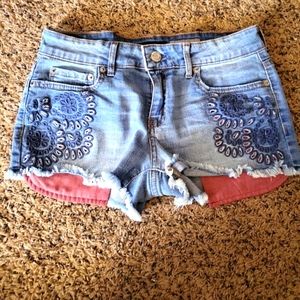 Aeropostle Shorty Jean Shorts sz 4